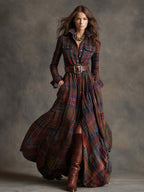 | Classic Button-Up Shirt Dress