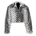 Long sleeve zip-up fluffy coat top  | Festival Outfits Women