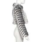 Long sleeve zip-up fluffy coat top  | Festival Outfits Women