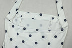 Halter polka dot backless mini dress  | Festival Outfits Women