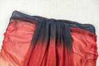Cowl neck halter gradient backless maxi skirt set  | Festival Outfits Women