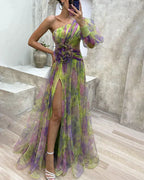 Rocio Chic Long Sleeve Dress Silhouette Collection