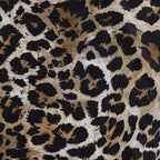 Leopard print one shoulder long sleeve slit maxi dress  | Festival Outfits Women