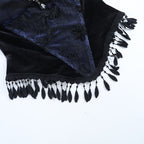 Off shoulder mesh backless tube top  | Festival Outfits Women