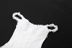 Off shoulder zip-up mini dress  | Festival Outfits Women
