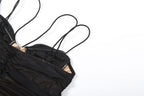 Ruched mesh cami maxi dress  | Festival Outfits Women