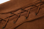 Lace up A line mini skirt  | Festival Outfits Women