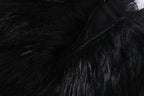Fluffy solid zip-up mini skirt  | Festival Outfits Women