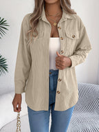 Loose-fitting Solid Color Women's Casual Shirt