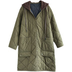 | Long padded coat