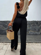 Loose-fit Pocket Jumpsuits