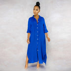 Silvia Exclusive Overshirt Dress Set Designer Edit