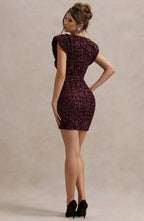 Selina Glitter Mini Dress