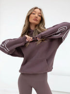 Autumn Women's Letter Hoodie Jackets
