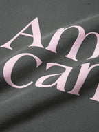 Contrast Color Letter Print Oversized Sweatshirt
