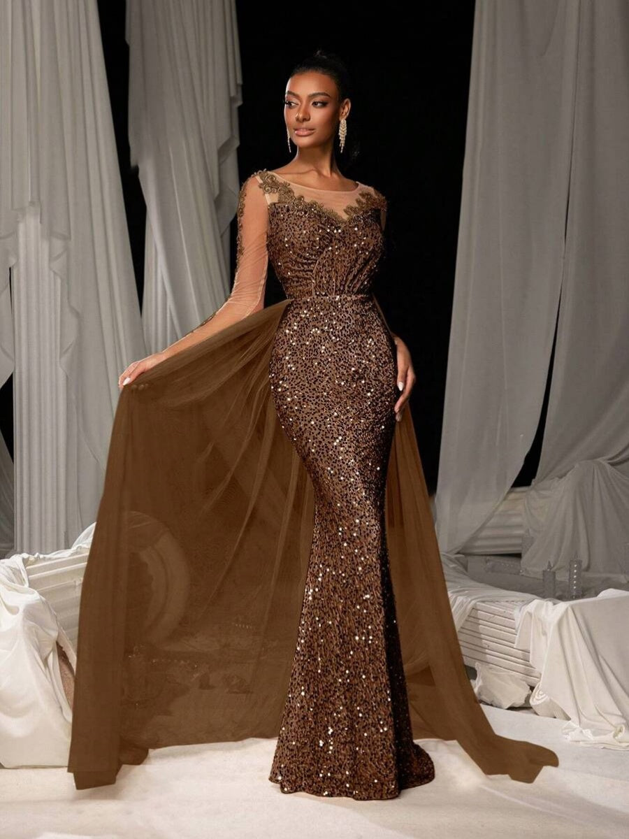 Lace Parties Maxi Dresses