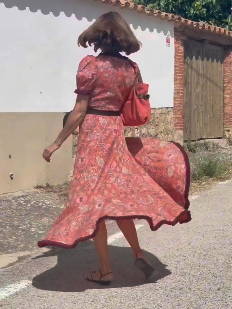 Bohemian Style Printed Vacation Maxi Dresses