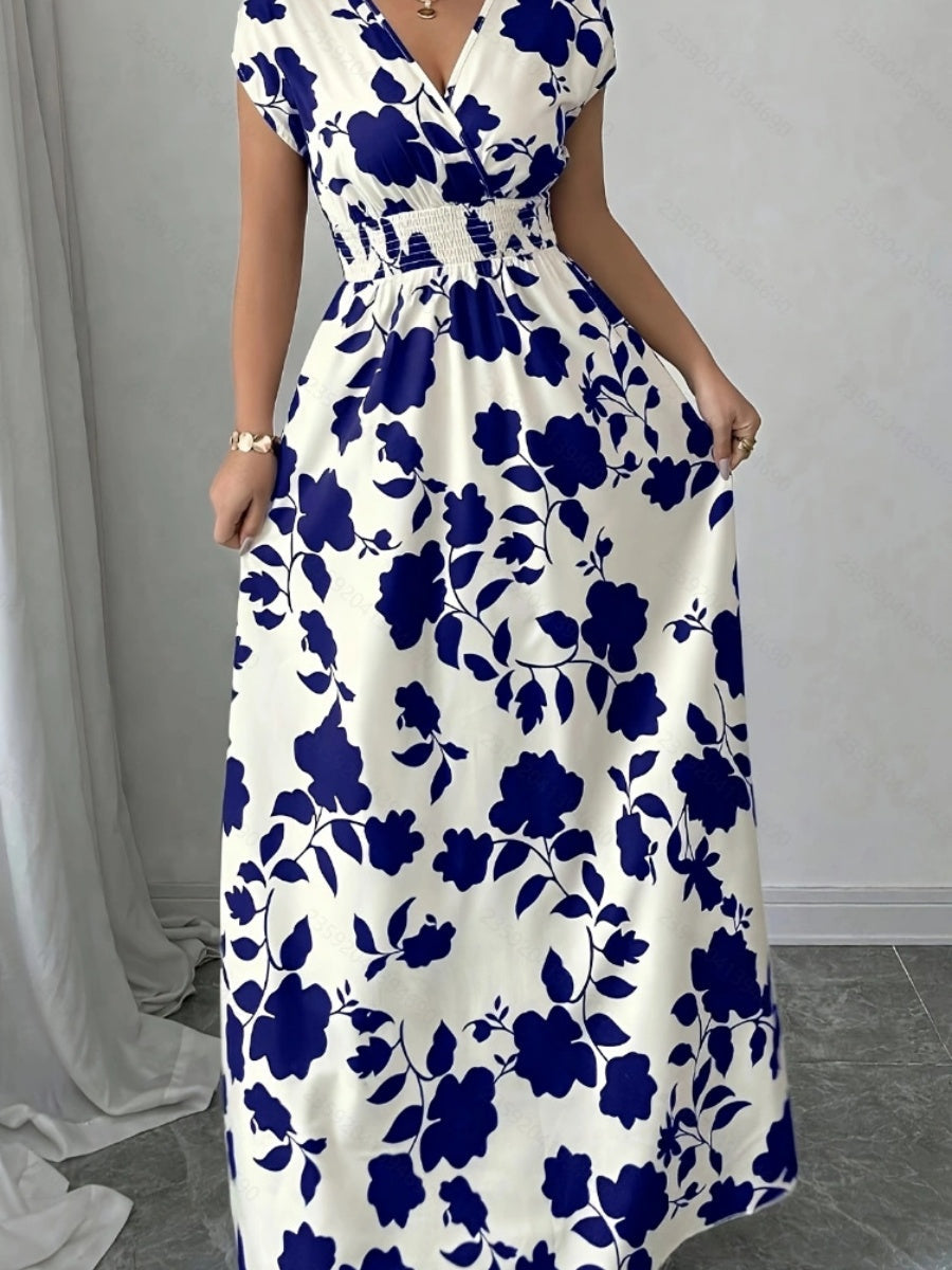 Hit Flowers Plants And Flowers Maxi Dresses
