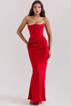 Corset Backless Bodycon Dress