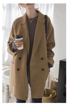 Reversible Cashmere Woolen Coat