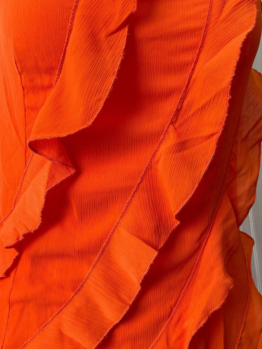 Wood Ear Slit Camisoles Formal Dress Maxi Dresses