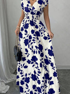 Hit Flowers Plants And Flowers Maxi Dresses