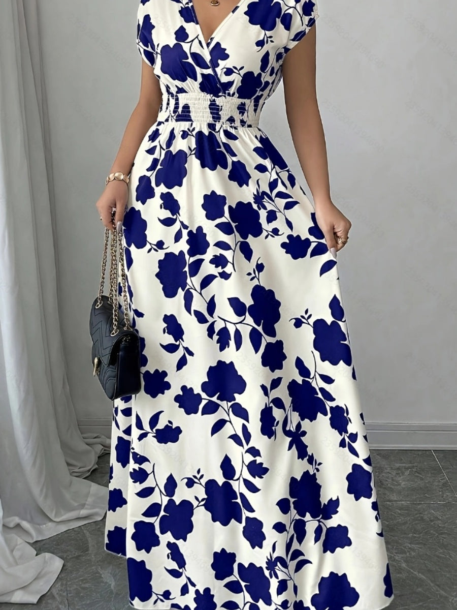 Hit Flowers Plants And Flowers Maxi Dresses