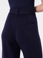 Tie-Waist Wide-Leg Pant