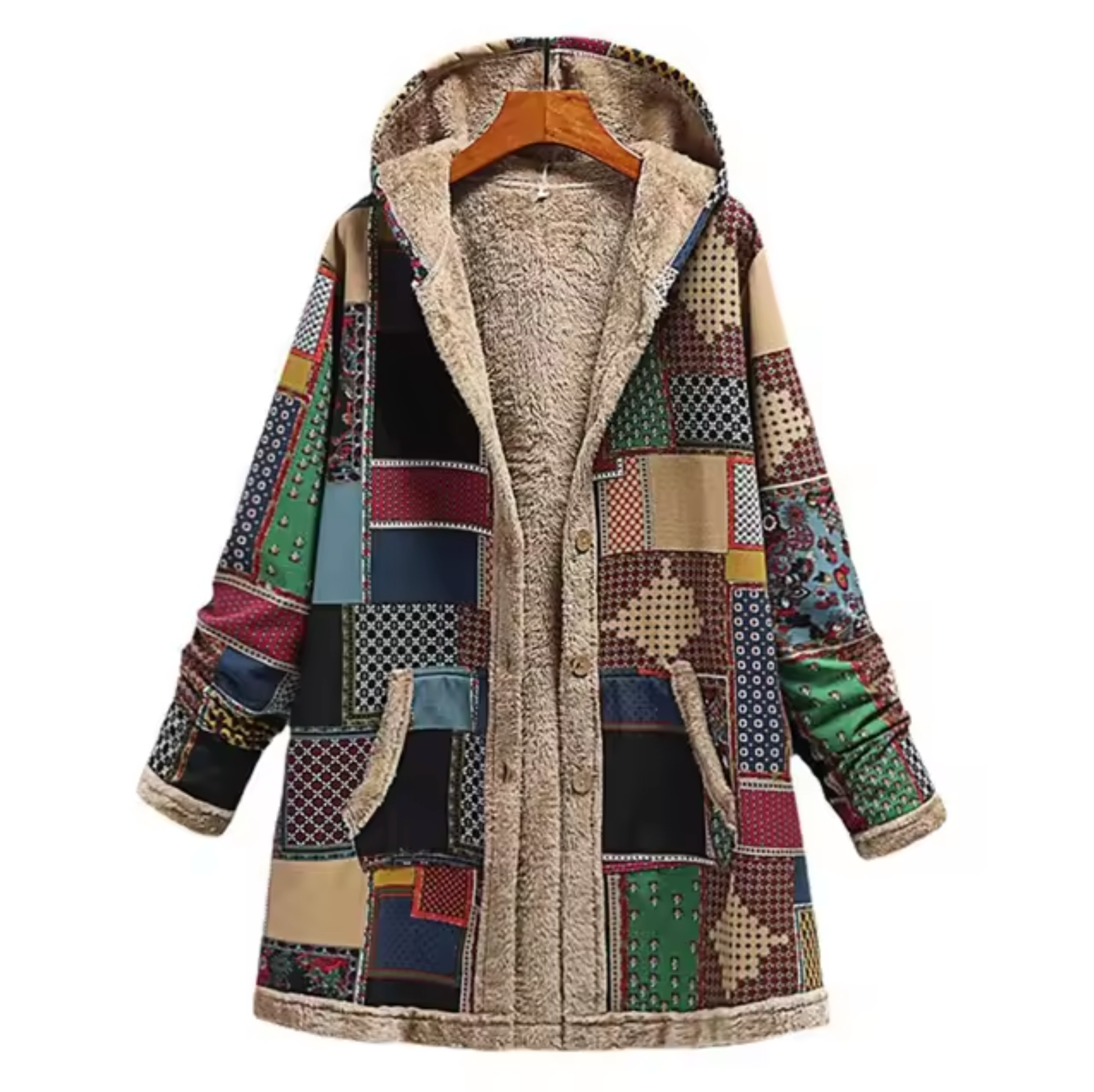 | Cotton winter jacket with hood