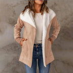 | Plush coat in winter color