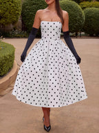 Polka Dots Maxi Dresses