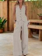 Fashion Vest Trousers Sets