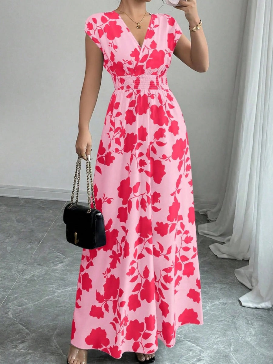 Hit Flowers Plants And Flowers Maxi Dresses