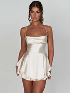 Alegría Timeless Seductive Silk Cocktail Dress Designer Edit