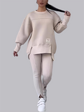 Sweatshirts Pants Sports Leisure 2-piece Sets