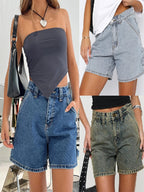 Pocket Washed Straight-fit Jeans