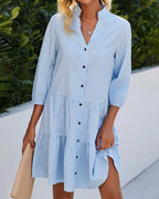 Aisling Aesthetic Summer Dress Knotted, Premium Wardrobe Essential