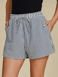 Stripes Pocket Shorts