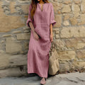 Natasha Chic Cotton and Linen Dress Silhouette Collection