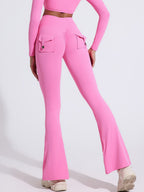 Bare-feel Pocket High-waisted Hip Lift Sports Yoga Pants
