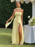 Elegant Slit Sexy Dress