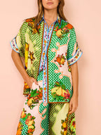 Multicolor Printed Lemon Shirt