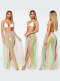 Sexy See-through Beach Skirt With Straps