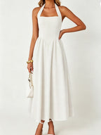 Camisoles Halter Backless Temperament Maxi Dresses