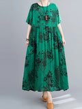 Take A Walk Smock Dress