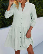 Aisling Aesthetic Summer Dress Knotted, Premium Wardrobe Essential