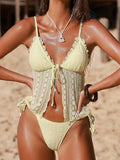 Lace Double-layer Fabric Bikini