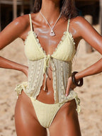 Lace Double-layer Fabric Bikini