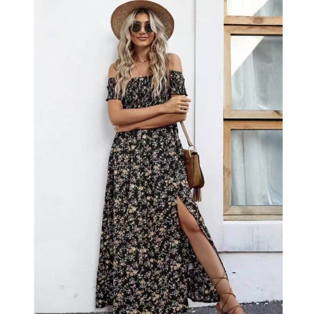 Clara | Off-Shoulder Vintage Dress