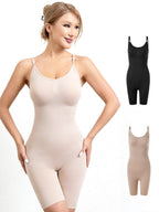 Seamless Abdominal Tightening, Buttock Lifting, And Waist Slimming Overalls And Boxer Shorts Shapewear